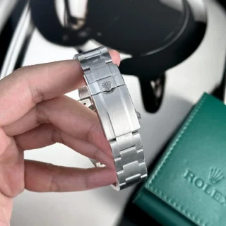 Air King Black Dial Oyster Bracelet