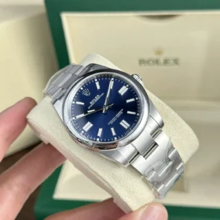 Oyster Perpetual Blue Dial Oyster Bracelet