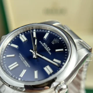 Oyster Perpetual Blue Dial Oyster Bracelet
