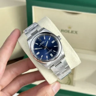 Oyster Perpetual blues Dial Oyster Bracelet