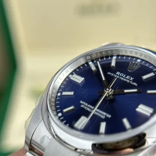 Oyster Perpetual blues Dial Oyster Bracelet