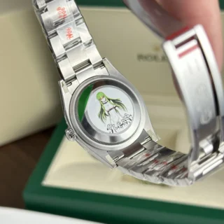 Oyster Perpetual silver Dial Oyster Bracelet