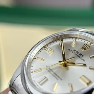 Oyster Perpetual silver Dial Oyster Bracelet