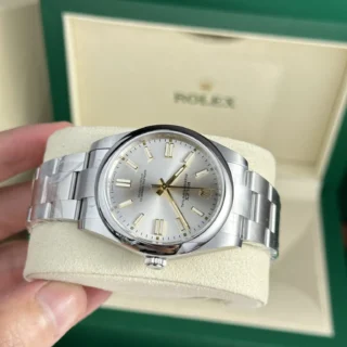 Oyster Perpetual Silver Dial Oyster Bracelet