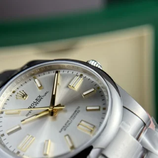 Oyster Perpetual Silver Dial Oyster Bracelet