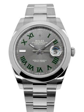 Superclone Datejust Rhodium Dial 126300 "Wimbledon" Oyster
