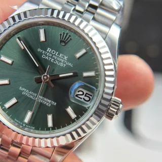 Rolex Datejust Mint Green Dial 278274 31 mm - Image 7