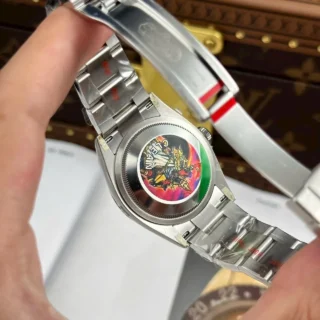 Oyster Perpetual Pink Dial Smooth Bezel Oyster Bracelet