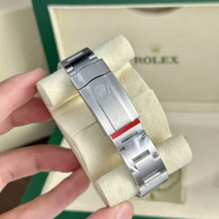 Oyster Perpetual Red Dial Oyster Bracelet