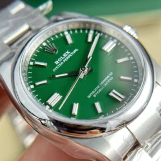 Oyster Perpetual Green Dial Oyster Bracelet