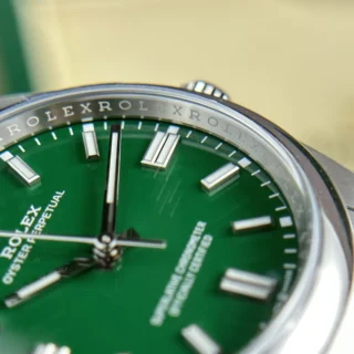 Oyster Perpetual Green Dial Oyster Bracelet