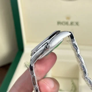 Oyster Perpetual Green Dial Oyster Bracelet