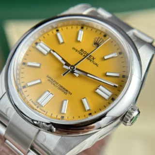 Oyster perpetual Yellow Dial Oyster Bracelet