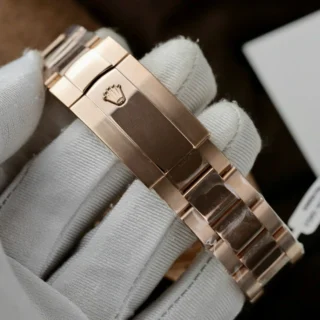 Sky-Dweller Rose Gold Chocolate Dial Oyster Bracelet