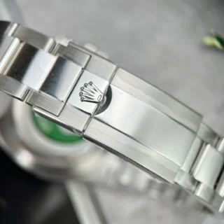 Panda White Dial Black Bezel Oyster Dial