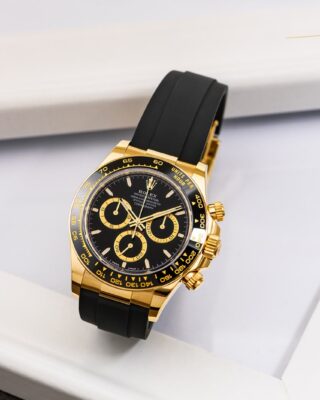Superclone Daytona Black Dial 126518LN Profile Shot