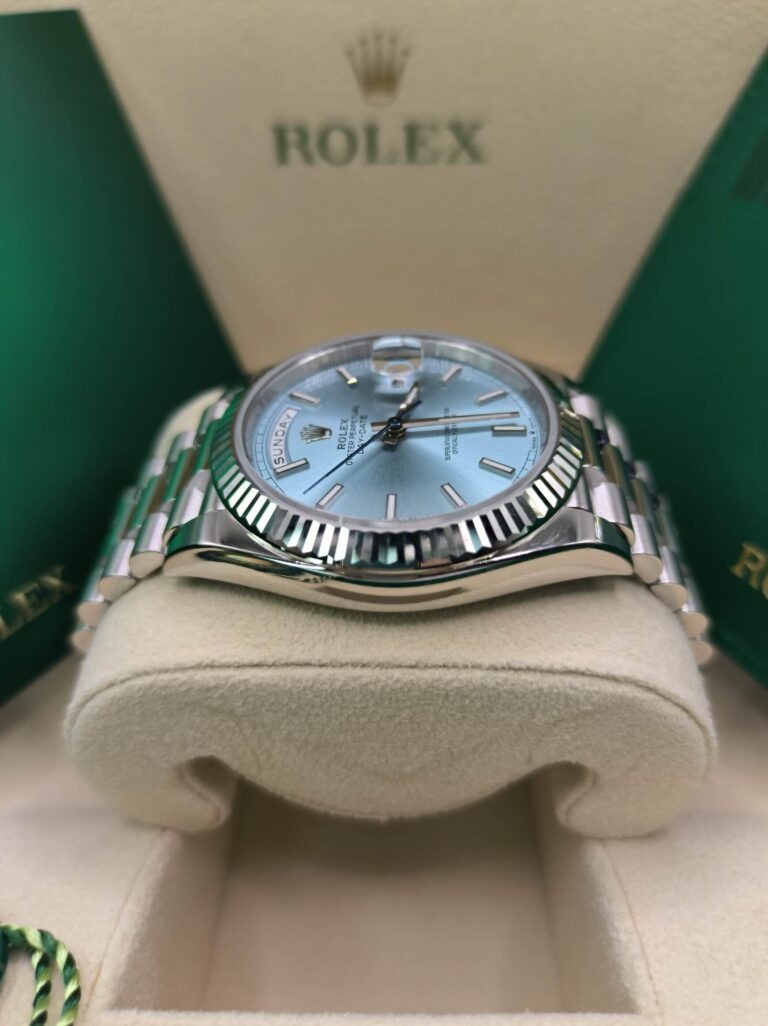 Superclone Day-Date Ice blue Dial 228236 Design Element