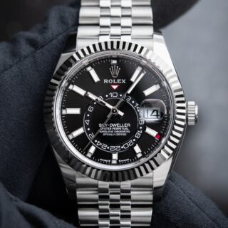 Superclone Sky-Dweller Bright black Dial 336934 Jubilee Feature Highlight