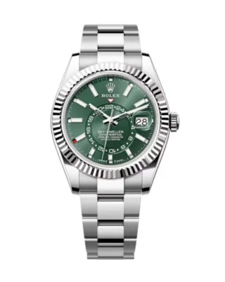 Superclone Sky-Dweller Mint green Dial 336934 Oyster
