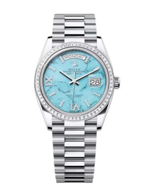 Superclone Day-Date Turquoise Dial 128396TBR