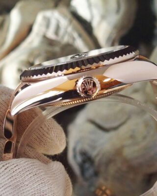 Superclone Sky-Dweller Chocolate Dial 336935 Perspective View