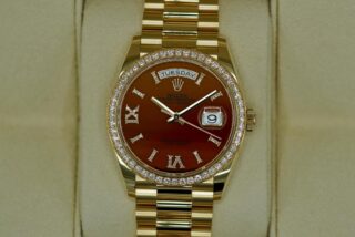 Superclone Day-Date Carnelian Dial 128348RBR Design Element