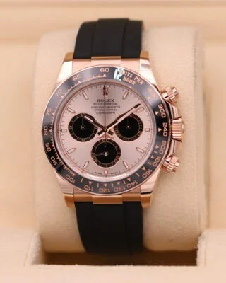 Superclone Daytona Sundust Dial in Everose Gold 126515LN Perspective View