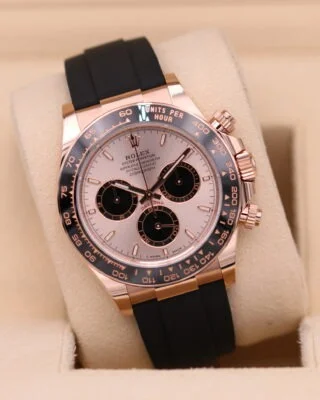 Superclone Daytona Sundust Dial in Everose Gold 126515LN Angle Detail