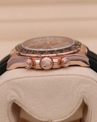 Superclone Daytona Sundust Dial in Everose Gold 126515LN Design Element