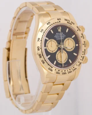 Superclone Daytona Intense black Dial 126508 Perspective View