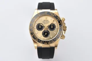 Superclone Daytona Golden Dial 126518LN "Pikachu" Perspective View