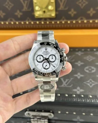 Superclone Daytona "Panda" White Dial 126500LN Precision Focus