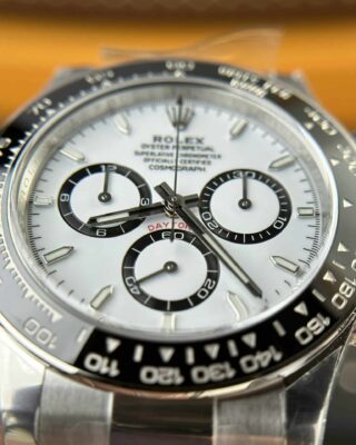 Superclone Daytona "Panda" White Dial 126500LN Design Element