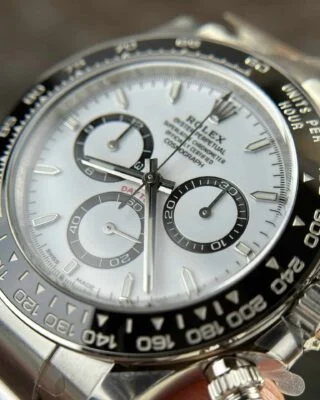 Superclone Daytona "Panda" White Dial 126500LN Profile Shot