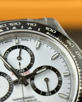 Superclone Daytona "Panda" White Dial 126500LN Feature Highlight