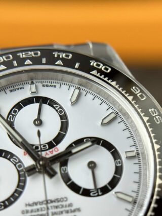 Superclone Daytona "Panda" White Dial 126500LN Feature Highlight