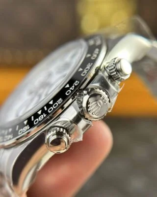 Superclone Daytona "Panda" White Dial 126500LN Alternate Angle