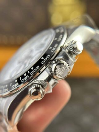 Superclone Daytona "Panda" White Dial 126500LN Alternate Angle