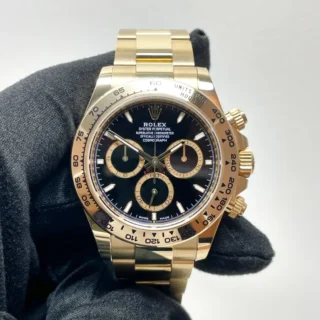 Alternative view of Rolex Daytona Black Dial 126508