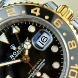 GMT Master II Zombie Black Dial Black and Gray Bezel Two Toned Jubilee Bracelet