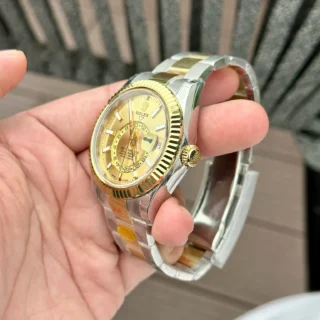 Sky-Dweller Champagne dial Two Toned Oyster