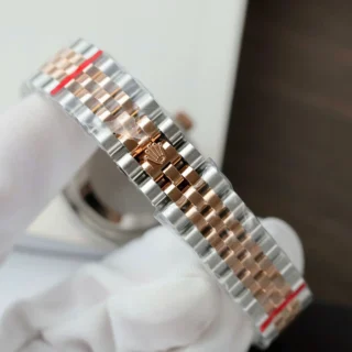 Datejust Chocolate Dial Fluted Bezel Jubilee Bracelet