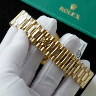 Day Date Black Dial Diamond Bezel Presidential Bracelet