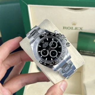 Godzilla Black Dial Steel Case Oyster Bracelet