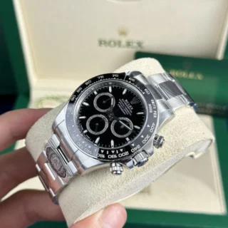 Godzilla Black Dial Steel Case Oyster Bracelet