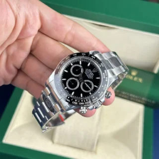 Godzilla Black Dial Steel Case Oyster Bracelet