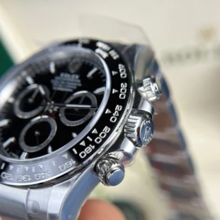 Godzilla Black Dial Steel Case Oyster Bracelet