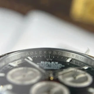 Daytona Black Dial Black Bezel Oysterflex Bracelet
