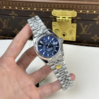 Sky-Dweller Blue Dial Jubilee Bracelet