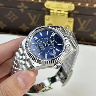 Sky-Dweller Blue Dial Jubilee Bracelet